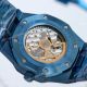 Swiss Replica Audemars Piguet new Royal Oak Perpetual Calendar Blue-coated Case Watch 41mm (2)_th.jpg